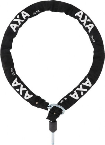 insteekketting ULC-130 staal/polyester 130 cm zwart