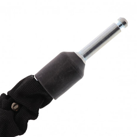 insteekketting ULC-130 staal/polyester 130 cm zwart