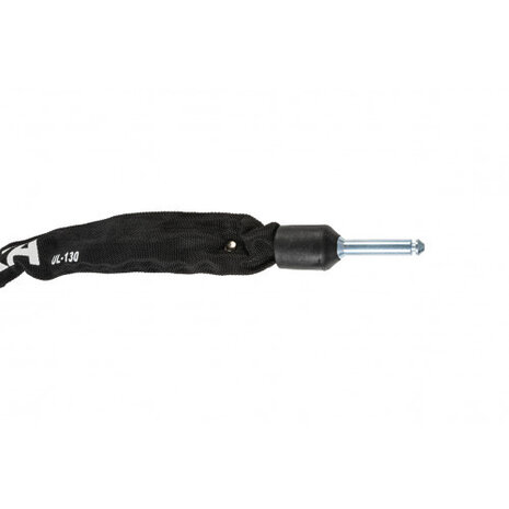 insteekketting ULC-130 staal/polyester 130 cm zwart
