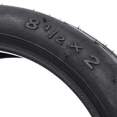 buitenband elektrische step/buggy 8 1/2x2 (54-110) zwart