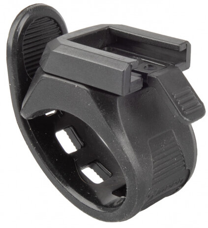 bracket voorlicht 19-31,8 mm rubber zwart