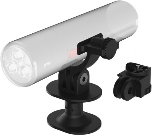 helmbevestiging PWR universeel zwart one-size