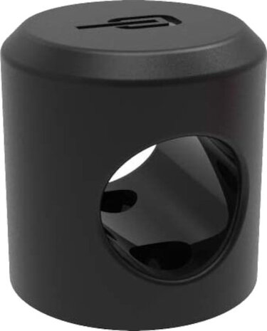 muuranker Ankr Mini 5 cm staal/rubber zwart 5-delig