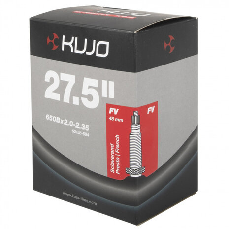 binnenband 27.5 x 2.0-2.35 (52/58-584) FV 48 mm zwart
