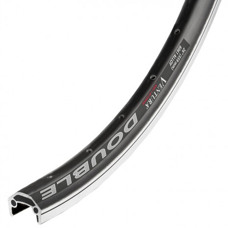 velg 26 x 1.75 inch 32G AV 18 mm aluminium zwart