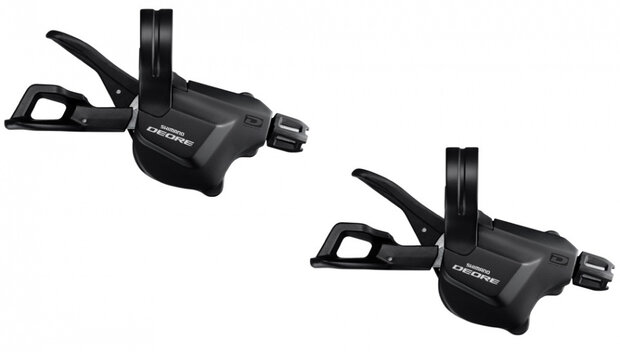 draaiverstellers STI Deore SL-T6000 10V zwart 2 stuks