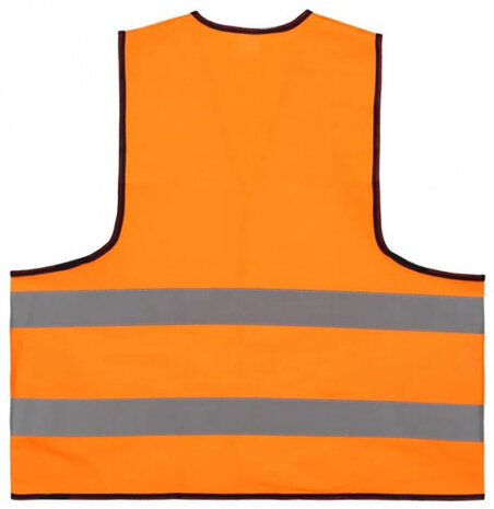 veiligheidshesje polyester oranje maat XL