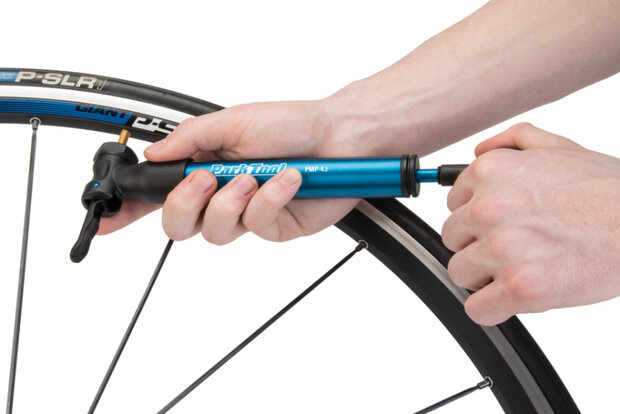 minipomp PMP-4.2 aluminium 25,5 cm 6 bar blauw