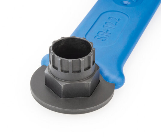kettingzweep 36,2 x 8,4 cm 7-12 speed staal blauw