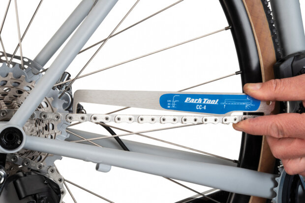 kettingchecker cc-4 12 speed 0,5/0,75% staal blauw