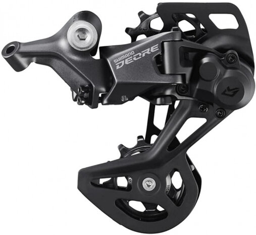 achterderailleur Deore M513 10-speed staal zwart