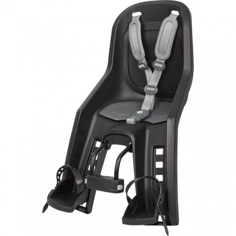 voorzitje Bubbly Mini Plus junior zwart/grijs