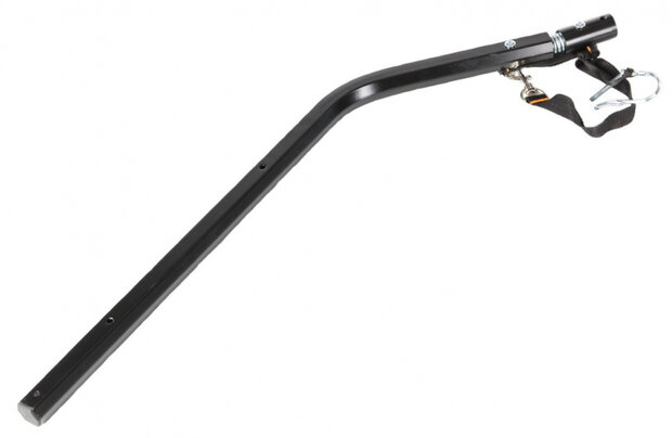 trekstang fietskar Tommy aluminium zwart