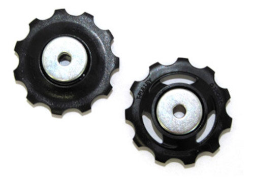 derailleurwieltjes GRX RX400 10S zwart 2 stuks