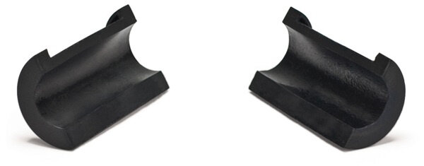 reservehuls montagestandaard rubber zwart