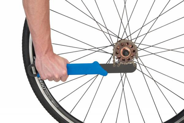 kettingzweep 1/8 inch 5-12S staal blauw/zwart