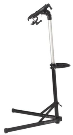 reparatiestandaard 162 cm aluminium zwart/zilver