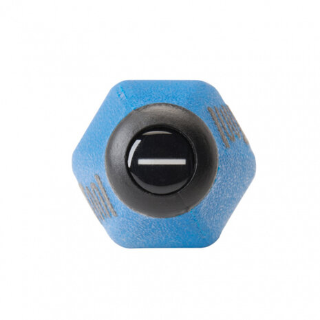 schroevendraaier platbek SD-6 6 mm staal blauw