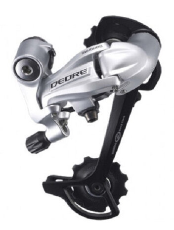 achterderailleur RDM-591 Deore 9S 45T staal zilver
