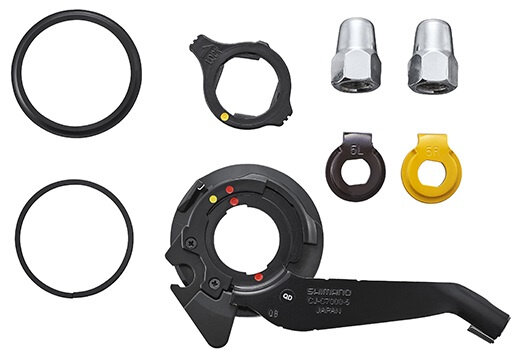 cassette-joint Alfine CJ-S7000 zwart 8-delig