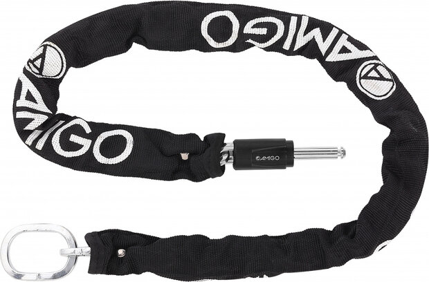insteekketting RL140 staal 140 x 0,55 cm zwart