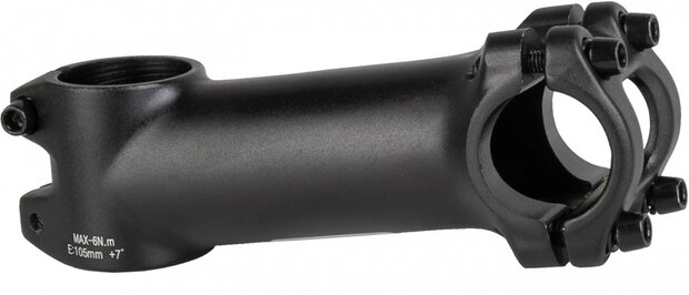 stuurpen St-M3.3 Ahead 105 x 25,4 mm aluminium zwart