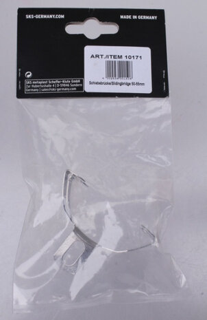 ophangbeugel spatbord 50/55 mm RVS zilver