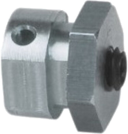 kabelklemmen Shimano Nexus messing zilver 15 stuks