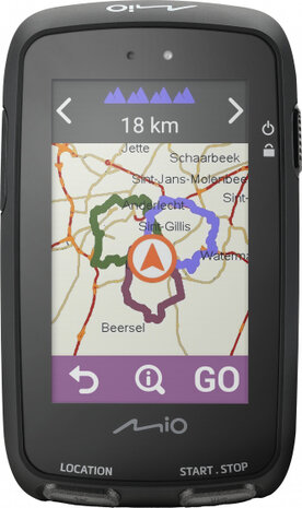 fietsnavigatie Cyclo Discover Pal 2,8 inch 58 x 100 mm zwart