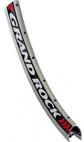 velg Grand Rock Etrto 507/24 inch 36G staal zilver