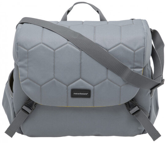 pakaftas Mondi Joy Quilted 18,5 liter grijs/geel