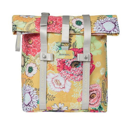 fietsshopper Bloom Field 20 liter polyester okergeel