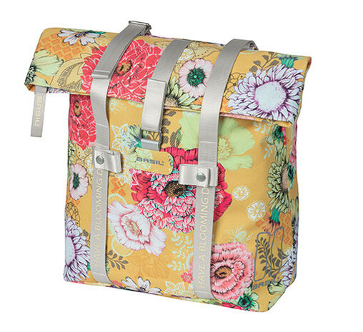 fietsshopper Bloom Field 20 liter polyester okergeel
