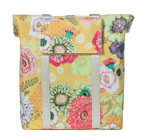 fietsshopper Bloom Field 20 liter polyester okergeel