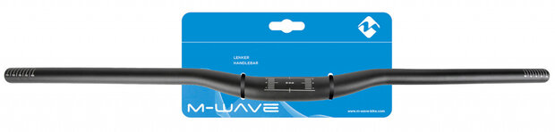 stuur HB-M3.2 MTB 780 mm aluminium matzwart
