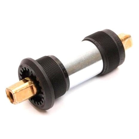 trapas BSA 133 x 31 mm staal/kunststof zilver/zwart