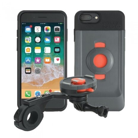 fietshouder met hoes FitClic Neo Forward iPhone 6/6S/7/8 (Plus)