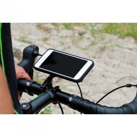 fietshouder met hoes FitClic Neo Forward iPhone XR