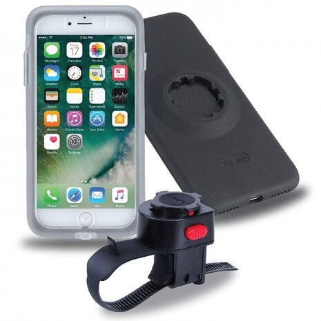 fietshouder met hoes MountCase 2 iPhone 7/8
