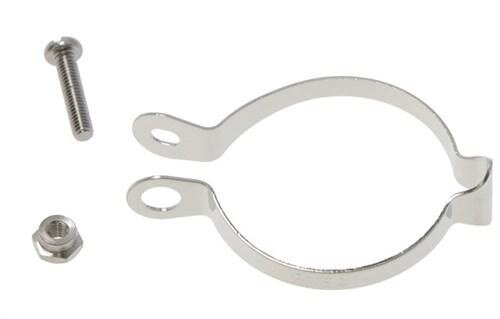 kabelhouder bovenbuis 31,8 mm zilver 30-delig