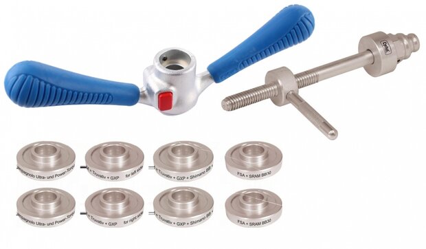 inpersgereedschap BB30 Pressfit inpers met 4 sets inpers-ringen
