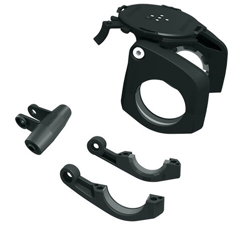 telefoonhouder Compit 22,2 - 25,4 - 31,8 mm zwart