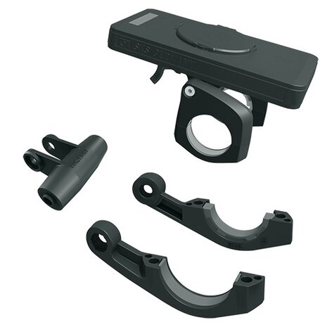telefoonhouder Compit Plus 22,2 - 25,4 - 31,8 mm zwart