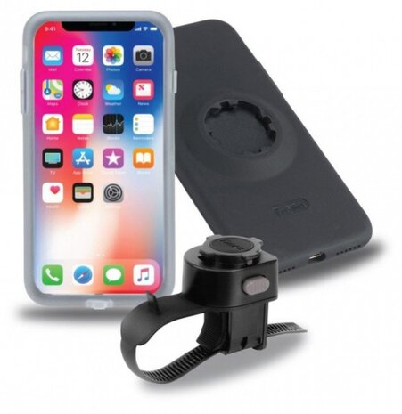 telefoonhouder MountCase 2 iPhone X/XS zwart