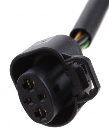 verbindingskabel accu naar motor 85 cm 4-punts zwart
