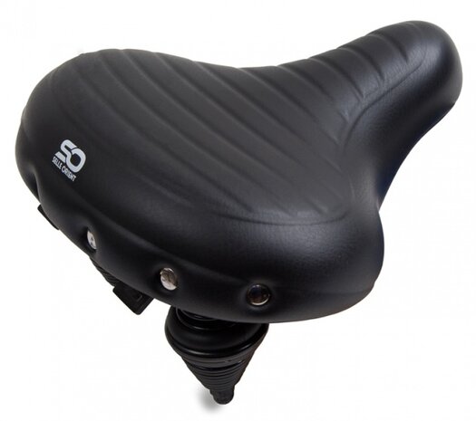 zadel Relax unisex 270 x 244 mm zwart