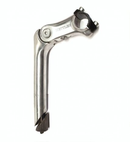 stuurpen verstelb. 25,4 / 180 / 25,4 mm zilver