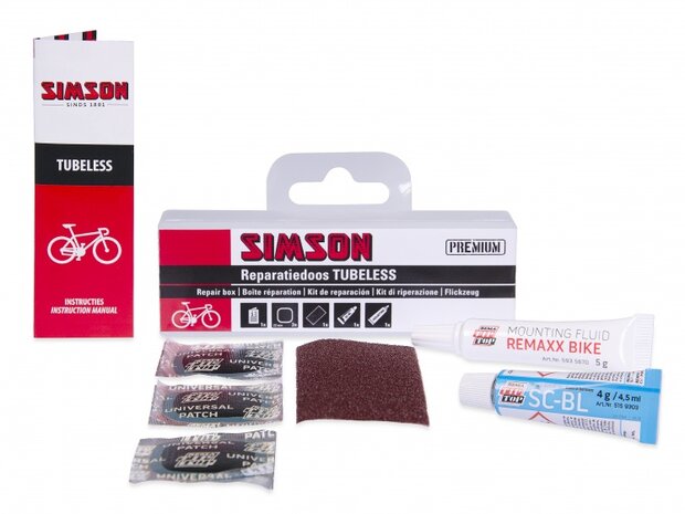 reparatieset Tubeless 7-delig