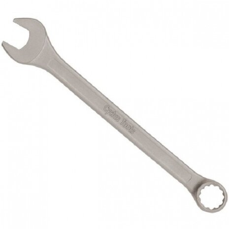 ring-steeksleutel 15 mm / 165 mm zilver