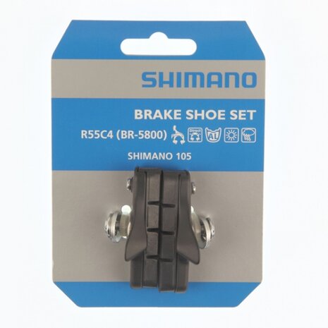 remblokken 105 BR-5800 v-brake 54 mm zwart 2 stuks